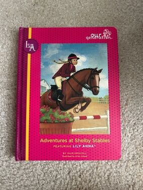 Our Generation Kids Book - Pink "Adventures at Shelby Stables"